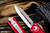Microtech Combat Troodon OTF Automatic Red 3.4\" Dagger Satin 142-4RD