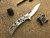 Olamic Cutlery Swish One Off LTW Jeweled Acid Rain 3.75" Satin