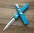 Microtech Ultratech Turquoise DE Black Serrated 122-6TQ