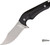 BROUS BLADES STRYKER BOWIE FIXED BLADE 4" STONEWASH PLAIN