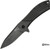 ZERO TOLERANCE 0801 BLACKWASH FLIPPER BLADE ZT0801BW