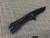 MICROTECH MARFIONE CUSTOM KNIVES CLOSER KOJI HARA TITANIUM BLACK DLC