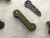 KEYBAR Chaves Knives Edition Green Titanium Skull Clip