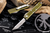 Microtech UTX-85 OD Green OTF Automatic Knife 3\" M390 Stonewash Tanto 233-10OD