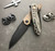 Microtech Sigil MK6 Tan DLC SE Serrated 196-3DLCTA