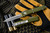 Microtech Ultratech OTF Automatic Knife OD Green 3.4\" Drop Point Apocalyptic Stonewash 122-10APOD