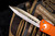 Microtech Combat Troodon OTF Automatic Knife Orange 3.8\" Dagger Satin 142-4OR