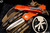 Microtech Combat Troodon OTF Automatic Knife Orange 3.8\" Dagger Satin 142-4OR