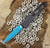 Microtech Jedi Knight Ultratech/Blue Siphon II Pen Stainless Combo
