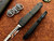 Marfione Custom Ultratech Hellhound CF Blue Ringed TE Mirror Polish M390
