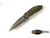 BROUS BLADES BIONIC OD GREEN KNIFE 3" D2 SATIN