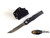 Microtech Halo 6 VI OTF Auto Tanto M390 Serrated Stonewash 250-11