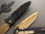 Marfione Custom Socom Elite Stingray Inlay Vegas Forge Bronzed Razorwire Damascus Tanto