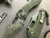Microtech/Borka Blades Stitch Green Auto M390 169-1GR