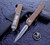Microtech Ultratech Tan Contour OTF DE Satin Serrated 122-6TA