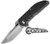 BROUS BLADES STRIFE TURPIN CARBON FIBER FLIPPER KNIFE STONEWASH