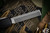Microtech Marfione Custom Tactical UTX-85 Beard Comb Black 3.1\" Comb Stonewash