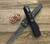 Microtech Ultratech Hellhound Carbon Fiber Copper Hardware TE Damascus 119-16CFCU