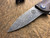 John Gray Knives/Tracker Dan Bloodshark 3.2" Nitro V Dark Rain Finish 2018