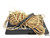MICROTECH MAKORA II TAN CARBON FIBER BLACK TACTICAL SERRATED 106-3TAT