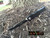 MICROTECH HALO V 5 TACTICAL BLACK SERRATED TRITIUM 150-3T