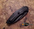 BROUS BLADES BIONIC BLACK FLIPPER KNIFE BLACK PLAIN BLADE