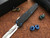 Microtech Marfione Cypher OTF Blue Accents DE Mirror Polish M390