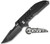 BROUS BLADES STRIFE TURPIN CARBON FIBER FLIPPER KNIFE ACID STONEWASH