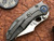 Borka Blades Custom Mini Stitch Titanium Satin Rock Grind M390