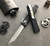 Microtech Ultratech Black Tanto Bead Blast Serrated 123-8