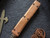 Marfione Custom Ultratech Textured Copper Hellhound Tanto Mirror Polish W/Ringed Copper Hardware