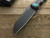 Millit Knives Max Evolution Custom Jerry Moen Black/Green Accents CTS-XHP