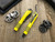 Microtech Siphon II Yellow DLC Stainless Pen 401-SSDYW