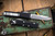 Microtech UTX-85 OTF Automatic Knife 3.1\" Drop Point Stonewash Serrated 231-11