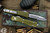 Microtech Ultratech OTF Automatic Knife OD Green 3.4" Drop Point Stonewash Serrated 121-11OD