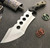 Marfione Custom Juggernaut OD Green Micarta CF Bolsters Copper Liners M390 Hand Rubbed Satin