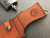 Marfione Custom Juggernaut OD Green Micarta CF Bolsters Copper Liners M390 Hand Rubbed Satin