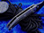 Borka Blades Mini Stitch America Flag Engraved Titanium DLC Stonewash M390