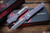 Microtech Ultratech Gray OTF Automatic Knife 3.4" Tanto Stonewash Serrated 123-12GY