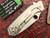 Skike Custom Knives Rogue Shark RS 2.5 Daydream Compound Grind Satin CPM-20CV