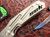 Skike Custom Knives Rogue Shark RS 2.5 Daydream Compound Grind Satin CPM-20CV