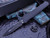 Microtech Cypher Black Smooth Handle OTF D/E Black M390 Serrated (Blemish)