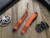 Microtech Siphon II Orange DLC Stainless Pen 401-SSDOR