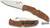 SPYDERCO ENDURA 4 BROWN FLAT GROUND PLAIN BLADE VG-10 C10FPBN