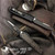 Microtech UTX-85 Black Carbon Fiber Top OTF Black SE 231-1CFT