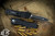 Microtech Combat Troodon OTF Automatic Knife 3.8\" Dagger Serrated Black 142-3T