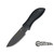 SPYDERCO MORAN FIXED BLADE KNIFE BLACK VG-10 CFB02PBB