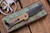 Microtech LUDT Automatic Folding Knife Tan 3.4\" Drop Point Black 135-1TA