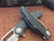 Marfione Custom Mini Matrix R Antique Blue Titanium Carbon Fiber M390 Stonewash