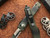 Microtech Ultratech Green Camo Bayonet Serrated 120-2GC